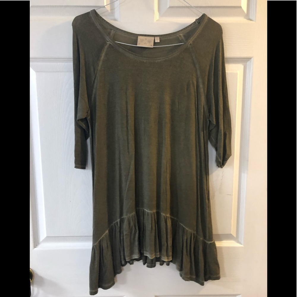 Army green tunic